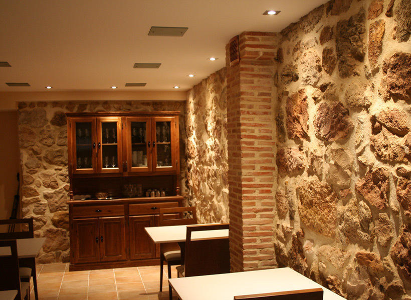 Hostal Restaurante La Muralla Онья Экстерьер фото